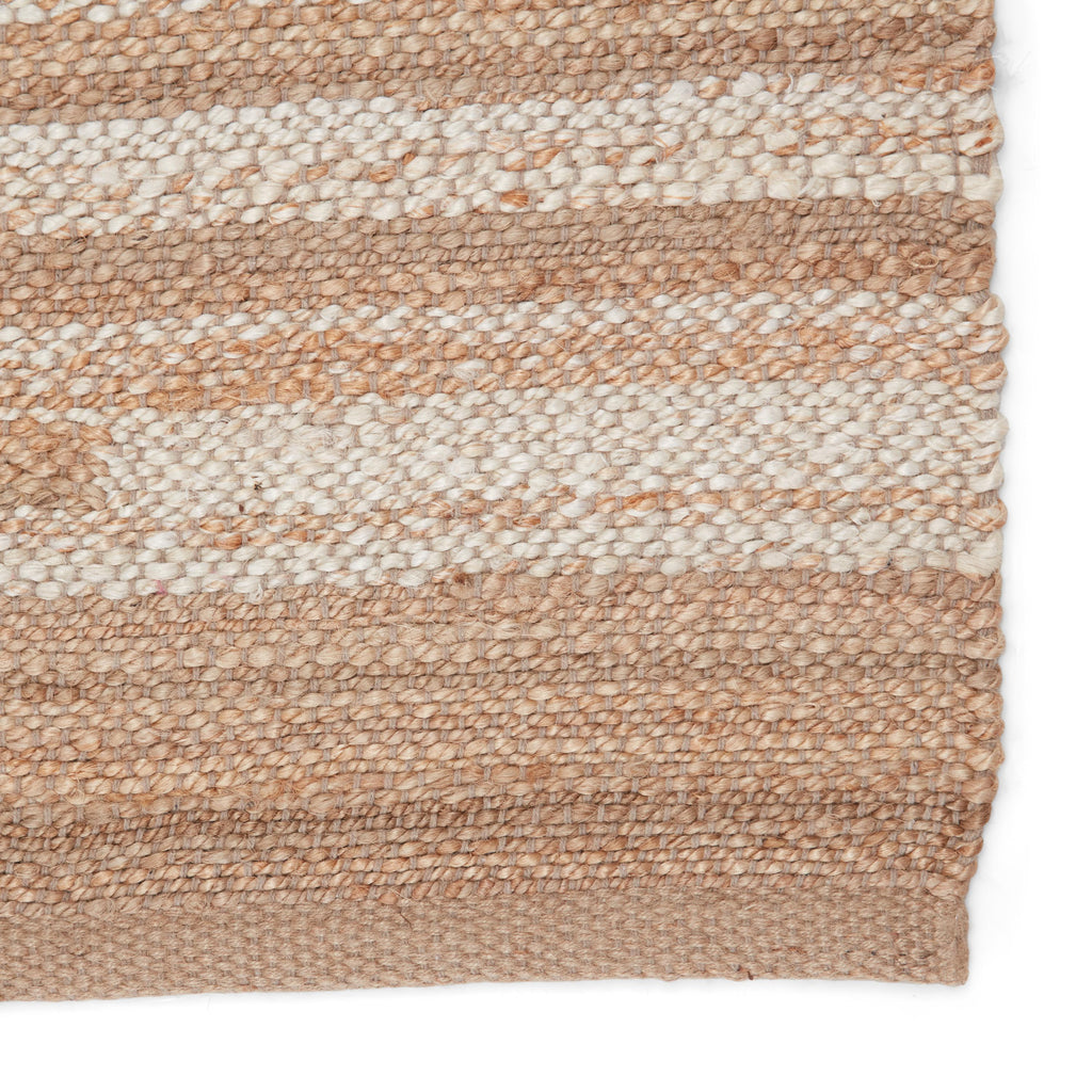 Jaipur Living Avena Natural Striped Beige/ Cream Area Rug (2'X3')