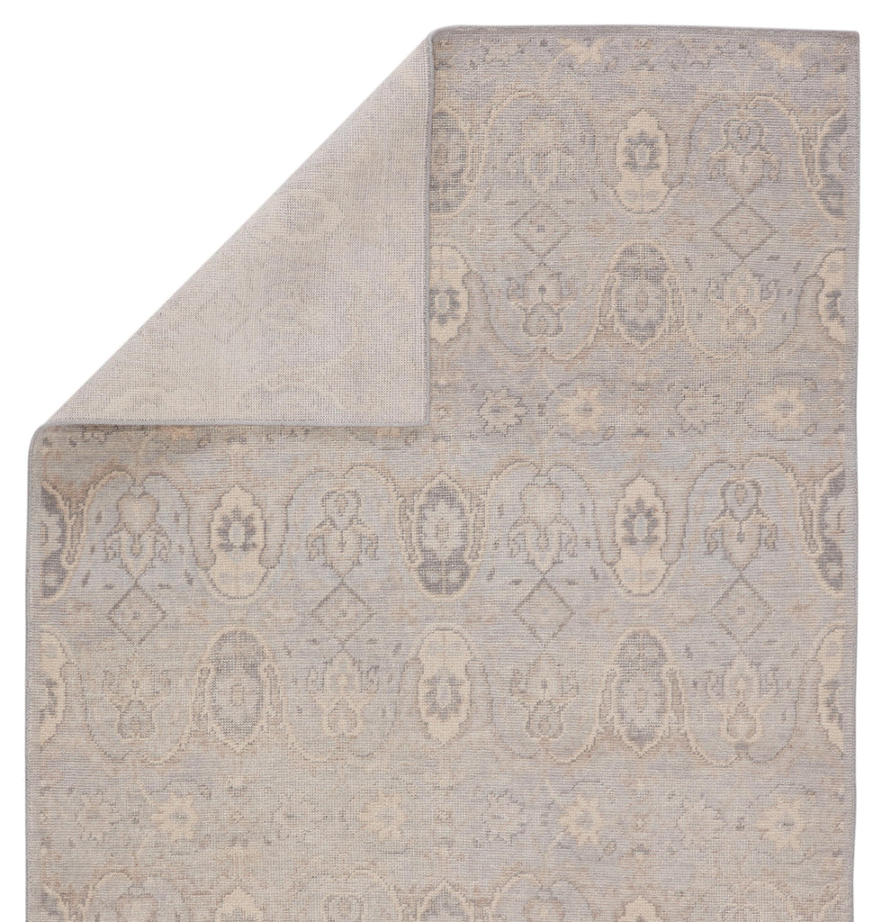 Jaipur Living Williamsburg Hand-Knotted Trellis Gray/ Beige Area Rug (9'X12')