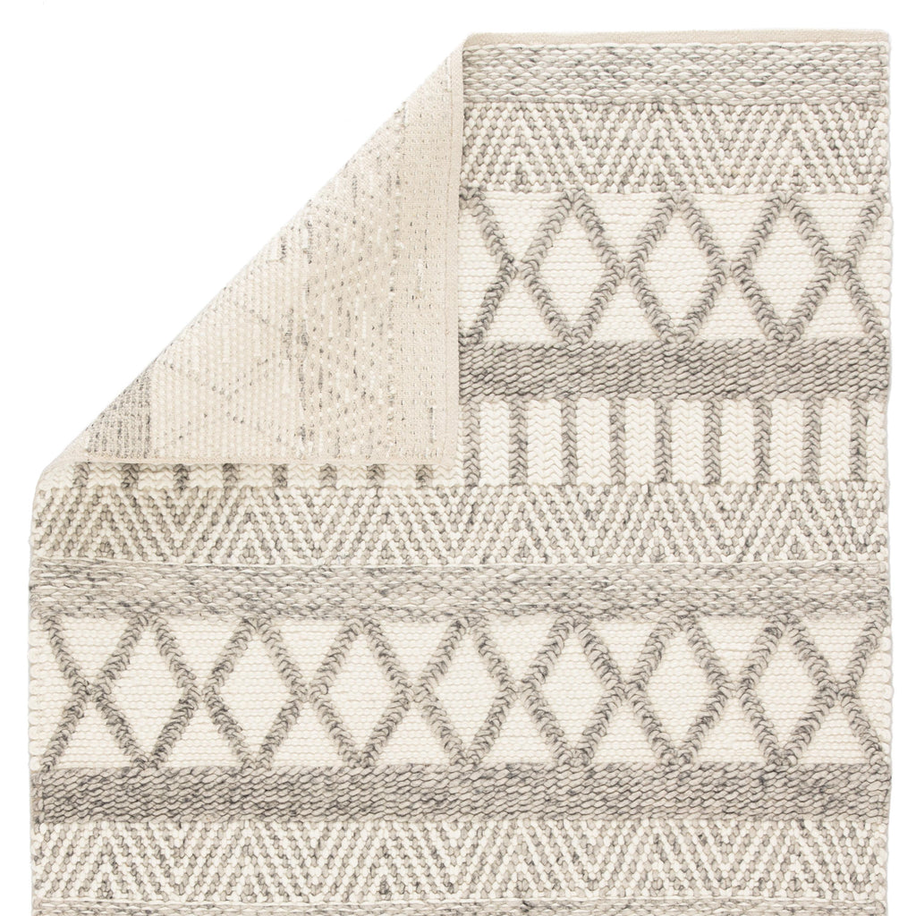 Jaipur Living Sandhurst Handmade Geometric Gray/ White Area Rug (2'X3')