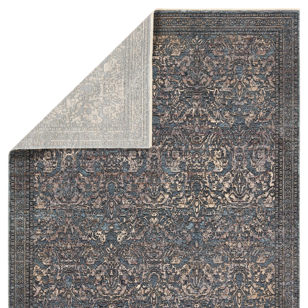 Jaipur Living Feronia Oriental Blue/ Cream Runner Rug (3'X8')