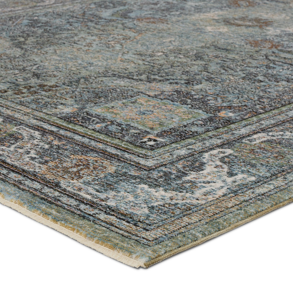 Jaipur Living Israfel Medallion Blue/ Green Area Rug (4'X6')