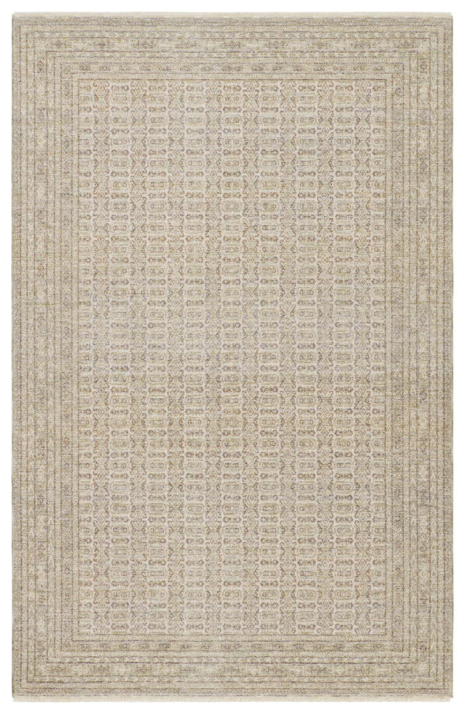 Jaipur Living Vesper Geometric Bronze/ Blue Area Rug (4'X6')