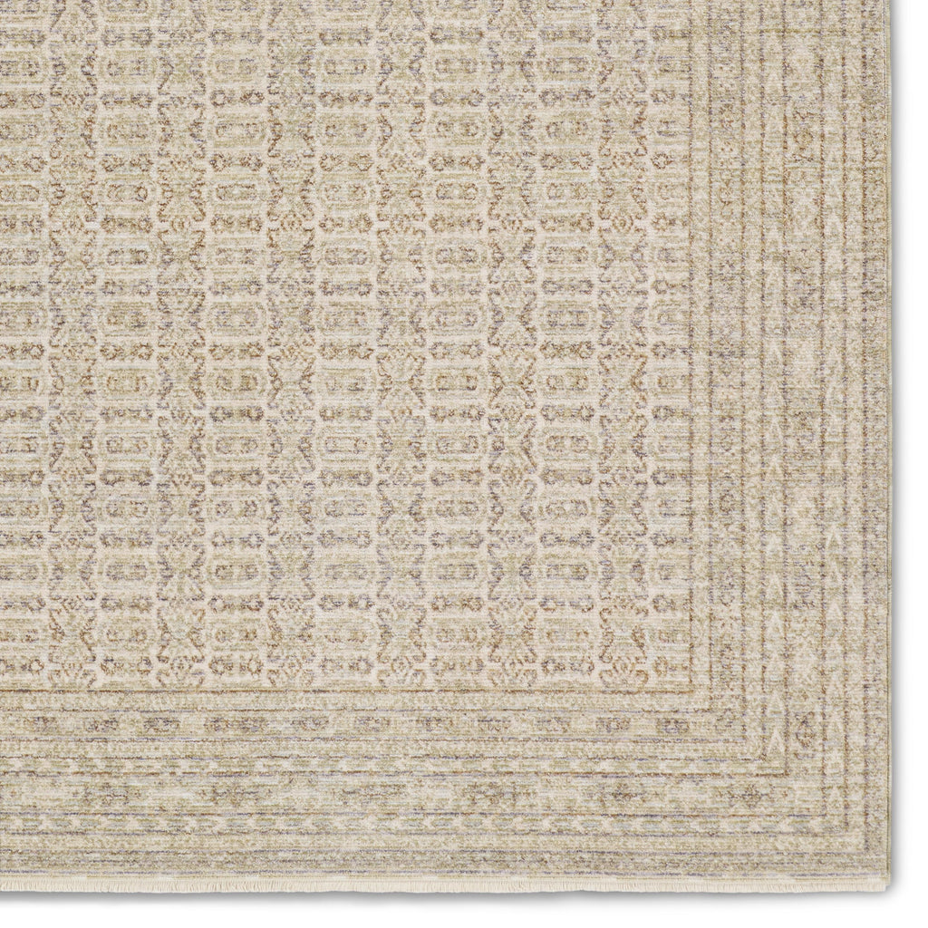 Jaipur Living Vesper Geometric Bronze/ Blue Area Rug (4'X6')