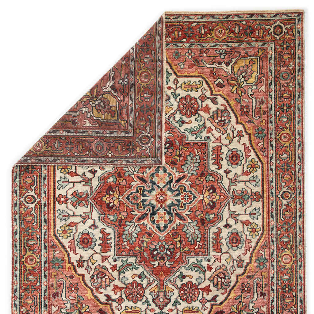 Jaipur Living Tavola Hand-Knotted Medallion Pink/ Multicolor Area Rug (6'X9')