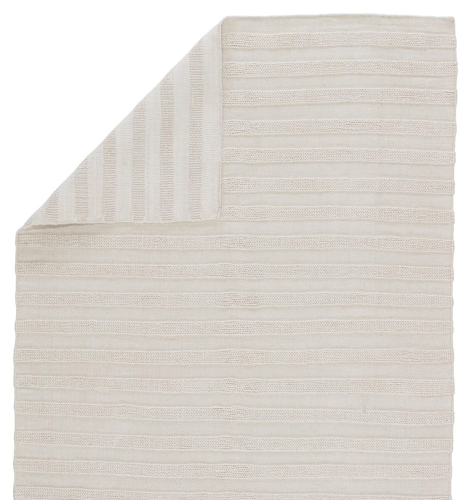 Jaipur Living Miradero Indoor/ Outdoor Striped Ivory Area Rug (9'X12')