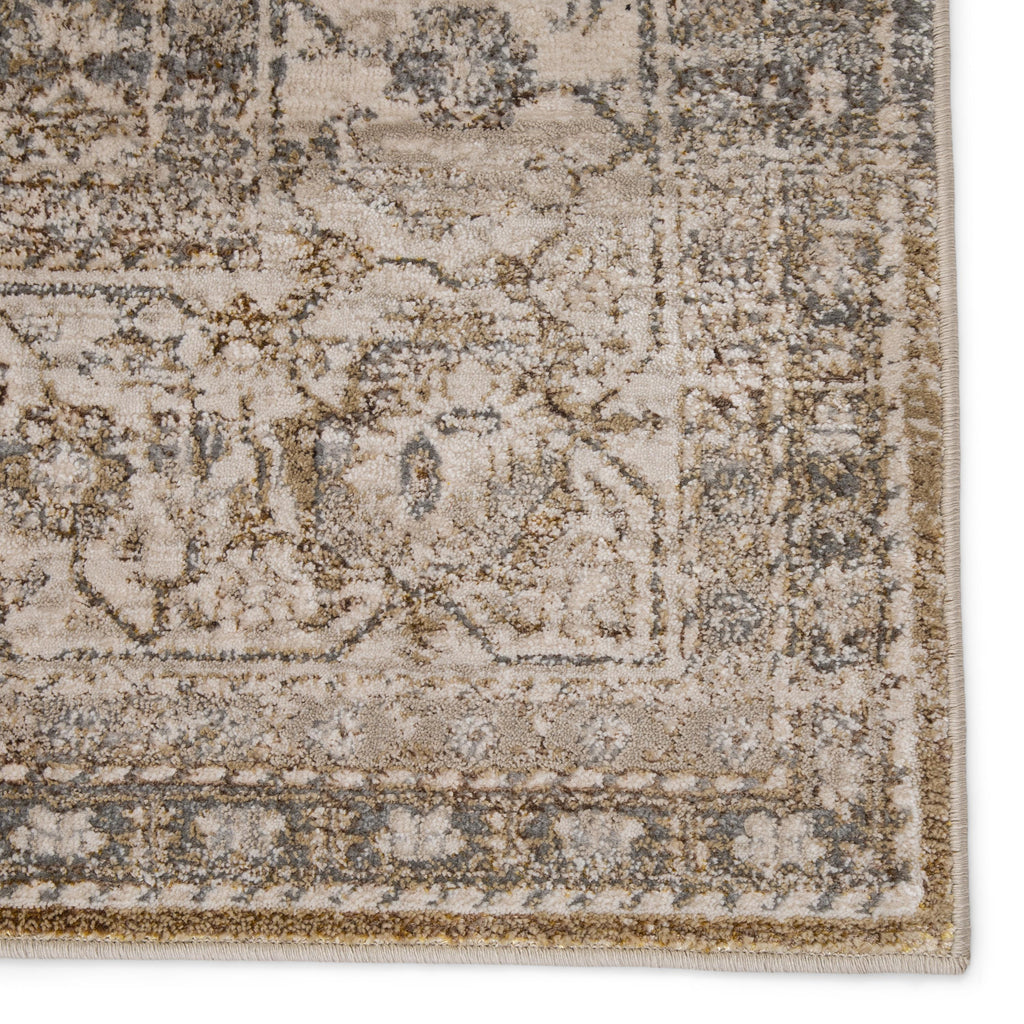 Vibe By Jaipur Living Ilias Oriental Gray/ Tan Runner Rug (2'2"X8')