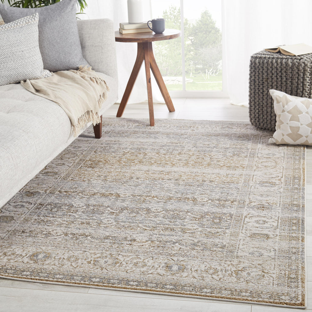 Vibe By Jaipur Living Ilias Oriental Gray/ Tan Area Rug (5'X7'6")