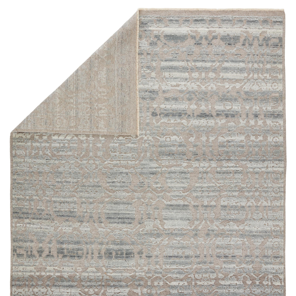 Jaipur Living Pearson Hand-Knotted Floral Gray/ Taupe Area Rug (6'X9')