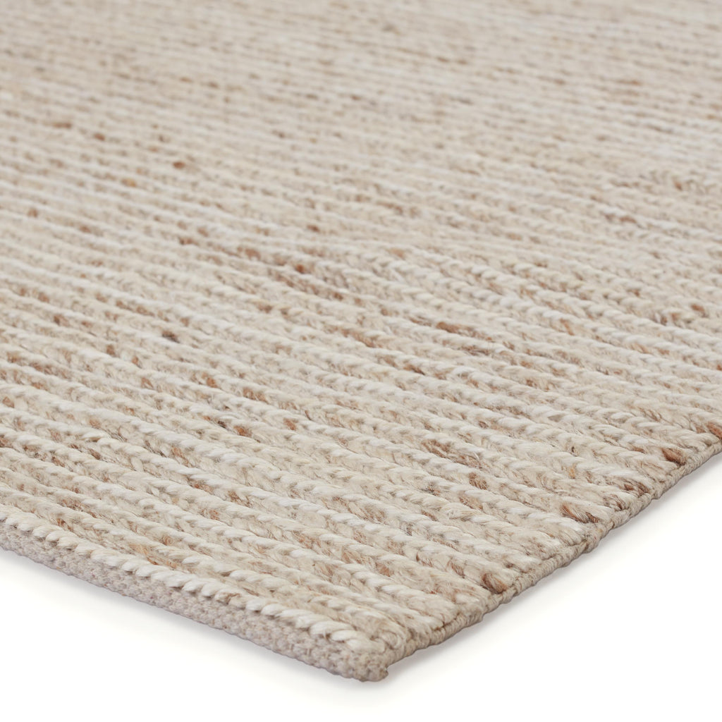 Jaipur Living Merrow Handmade Solid Beige/ Cream Area Rug (8'X10')