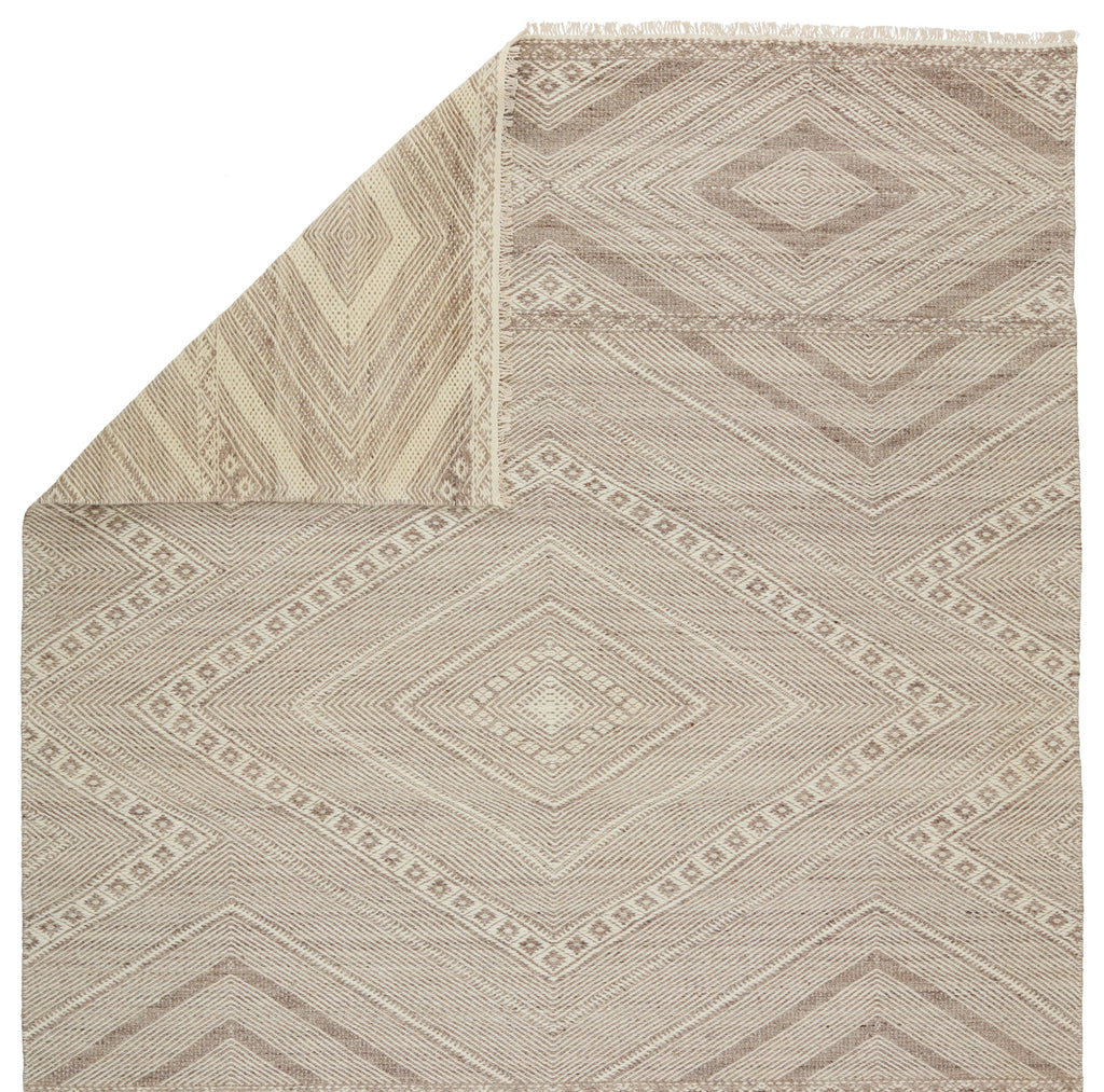 Jaipur Living Suriya Handmade Tribal Taupe/ Cream Area Rug (8'X10')