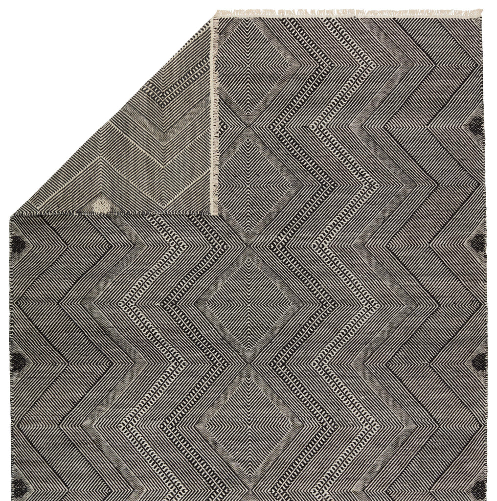 Jaipur Living Galexia Handmade Tribal Black/ Cream Area Rug (8'X10')