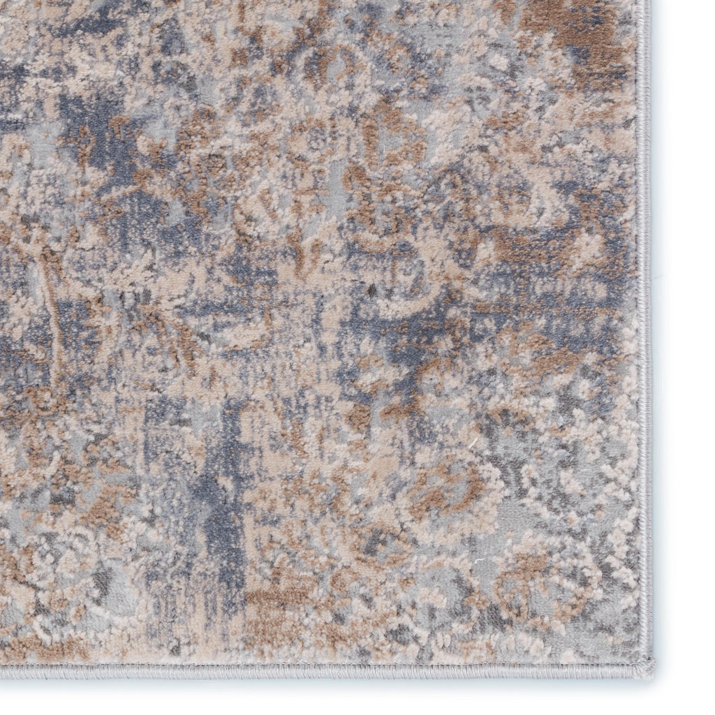 Jaipur Living Mariam Floral Beige/ Gray Area Rug (5'3"X8')