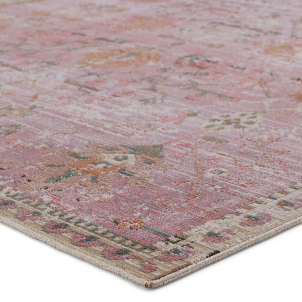 Vibe By Jaipur Living Elva Indoor/ Outdoor Oriental Pink Area Rug (2'6"X4')