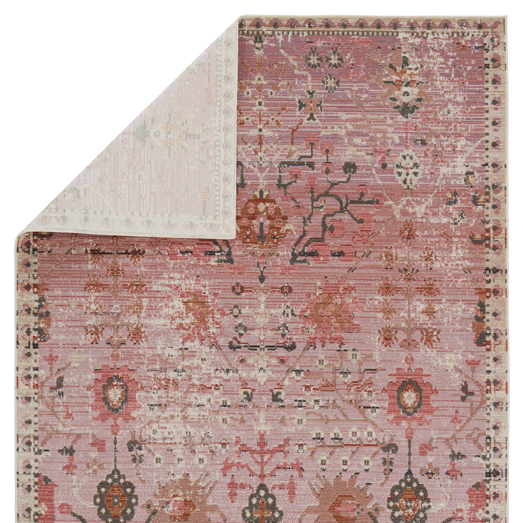 Vibe By Jaipur Living Elva Indoor/ Outdoor Oriental Pink Area Rug (4'X5'7")