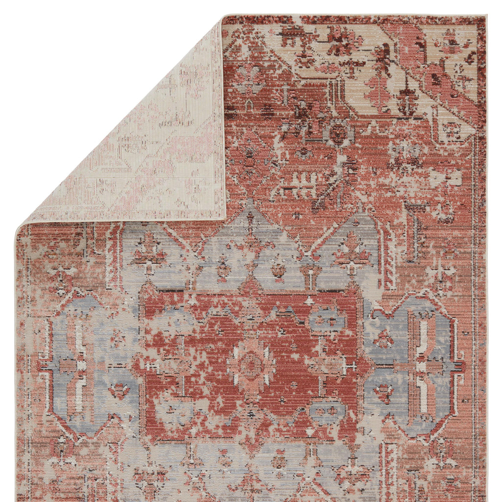 Vibe By Jaipur Living Priyah Indoor/ Outdoor Medallion Pink/ Gray Area Rug (2'6"X4')