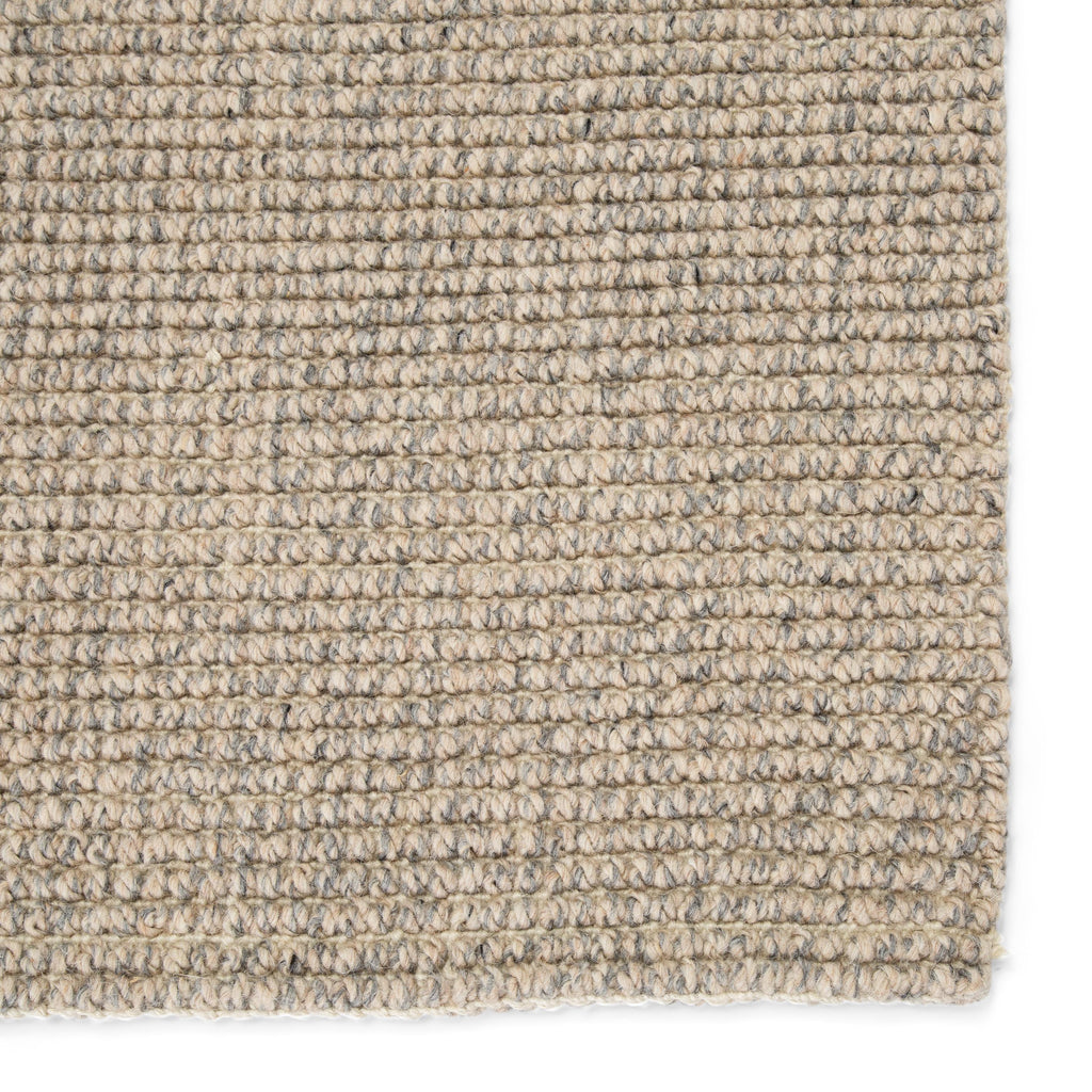 Jaipur Living Chael Natural Solid Gray/ Beige Area Rug (5'X8')