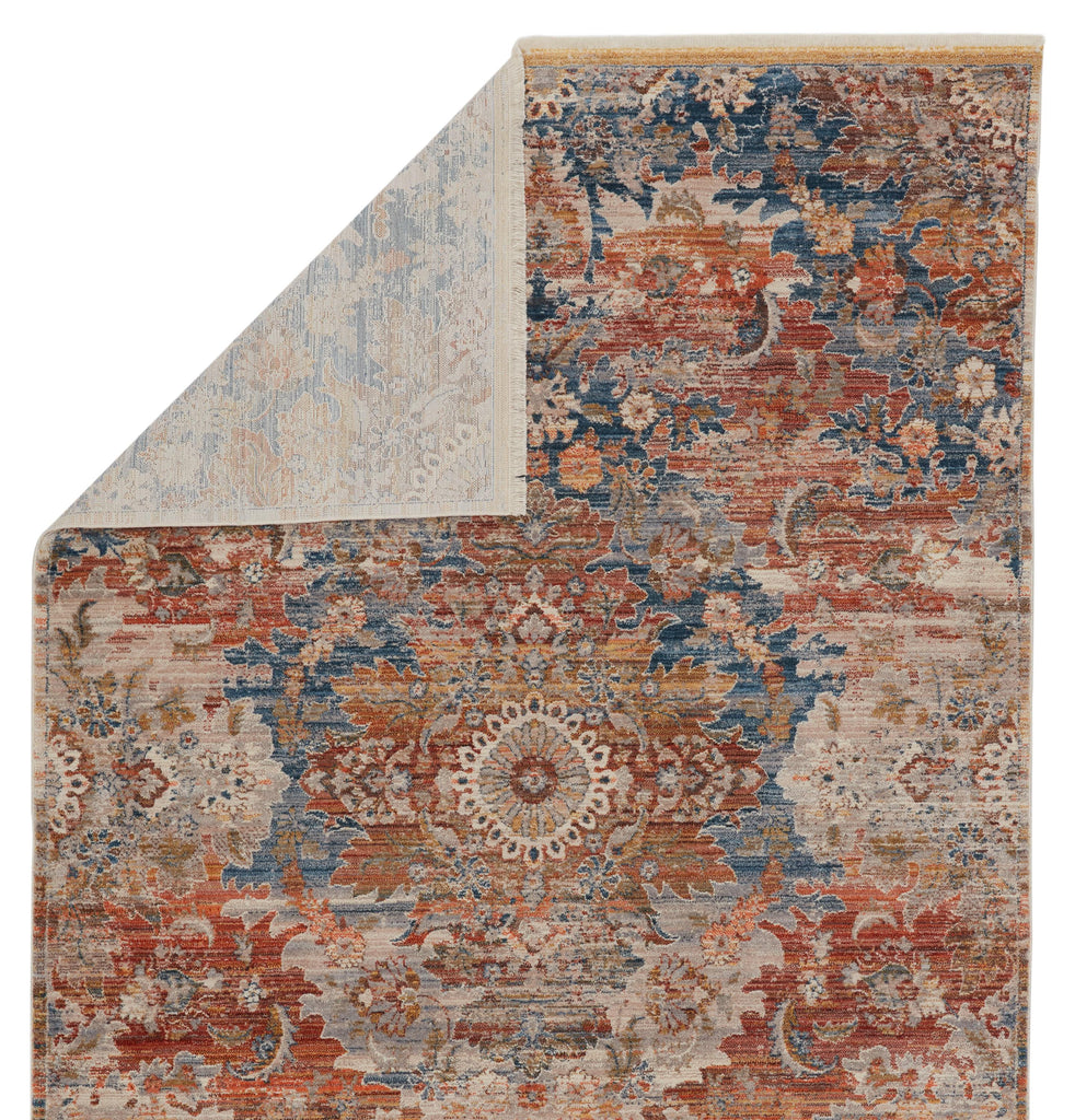 Vibe By Jaipur Living Jemsa Medallion Blue/ Orange Runner Rug (2'9"X8')