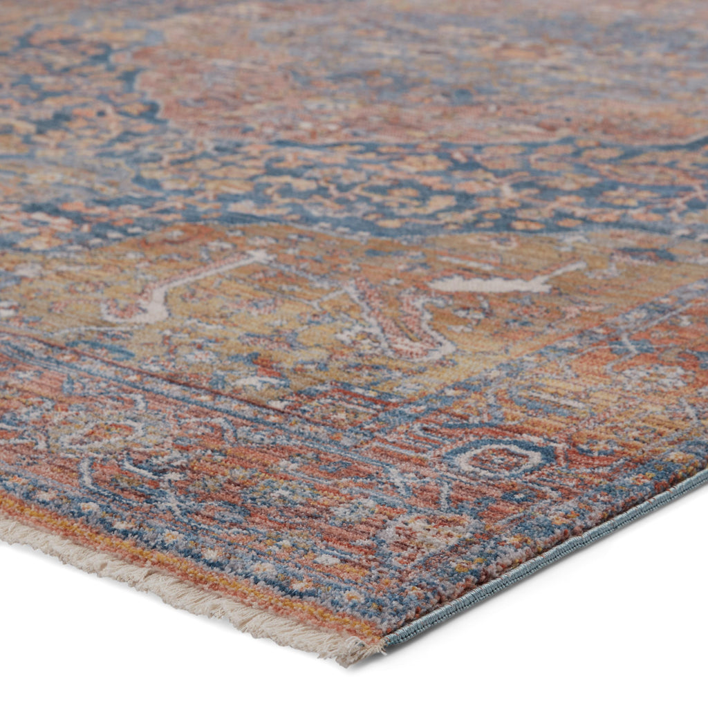 Vibe By Jaipur Living Saphir Medallion Multicolor/ Blue Runner Rug (3'X12')