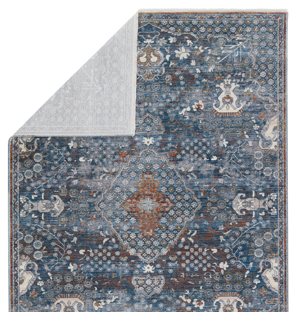 Vibe By Jaipur Living Harkin Medallion Blue/ Gray Runner Rug (2'9"X8')