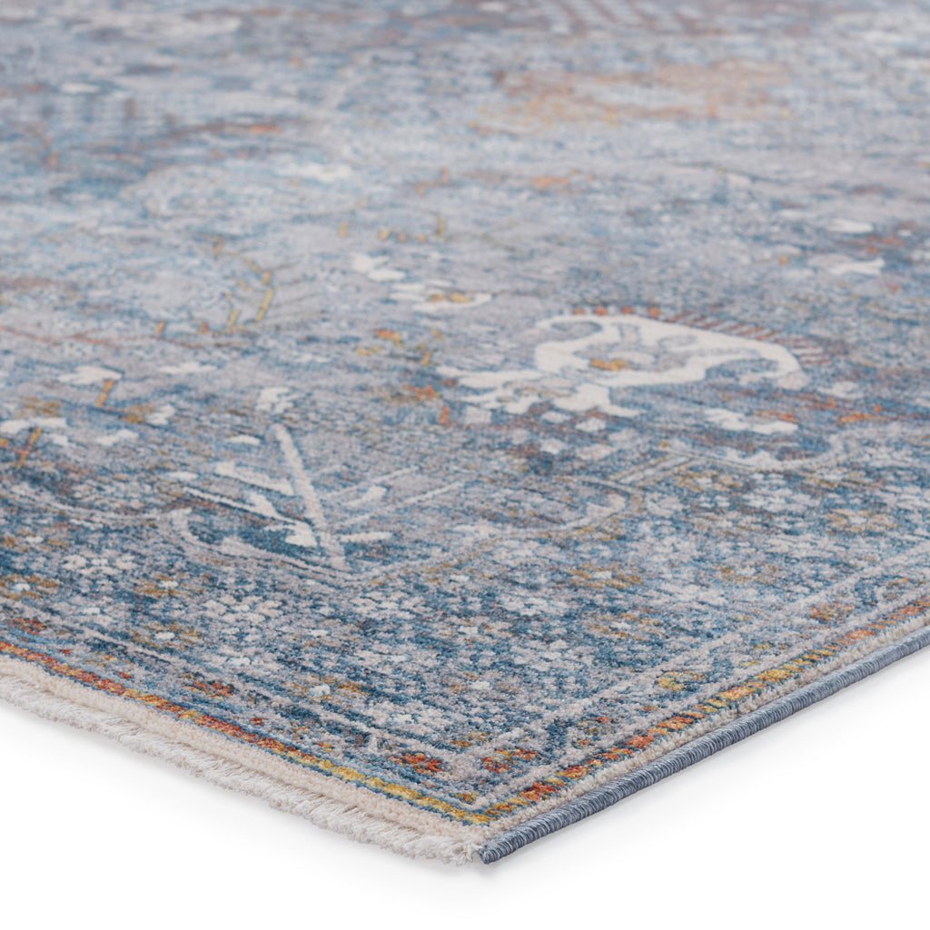 Vibe By Jaipur Living Harkin Medallion Blue/ Gray Area Rug (5'3"X7'10")