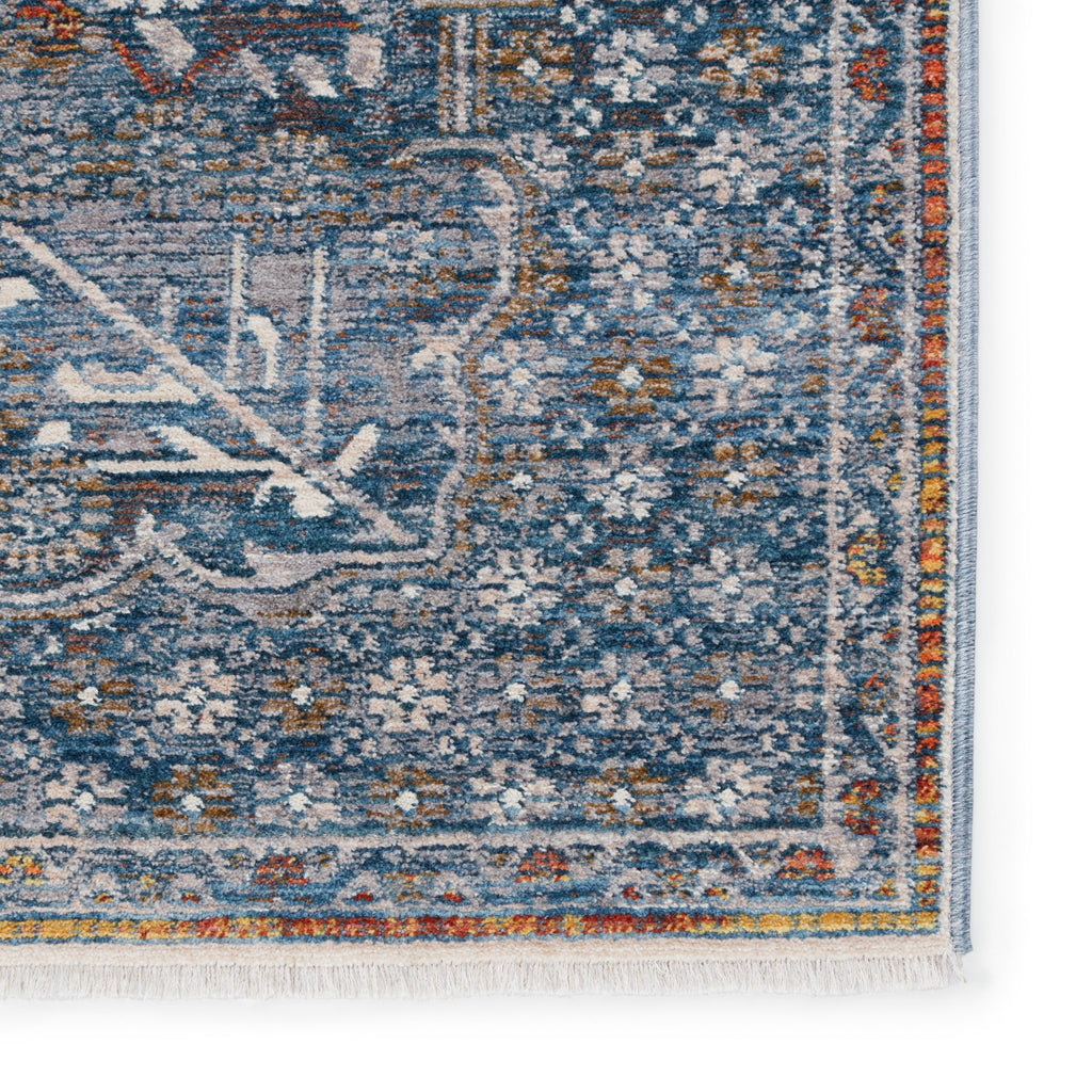 Vibe By Jaipur Living Harkin Medallion Blue/ Gray Area Rug (5'3"X7'10")