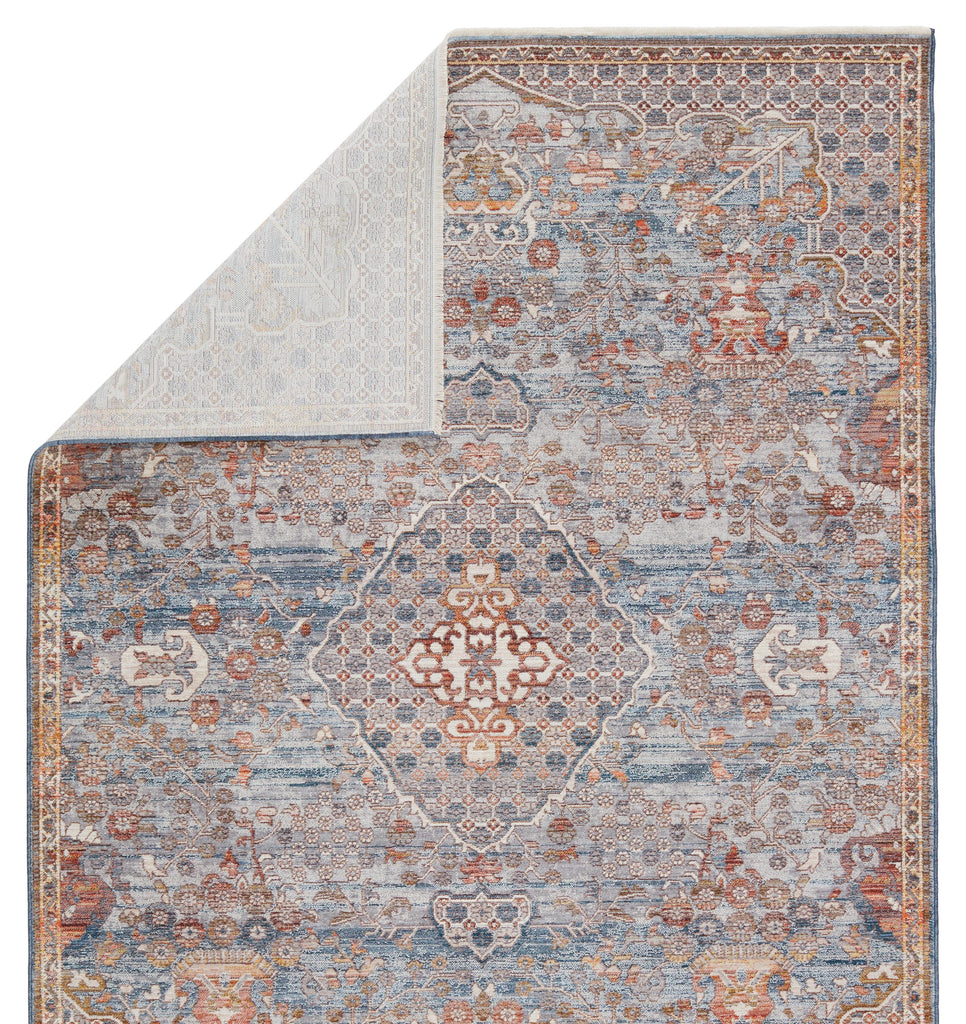 Vibe By Jaipur Living Harkin Medallion Light Gray/ Rust Area Rug (5'3"X7'10")