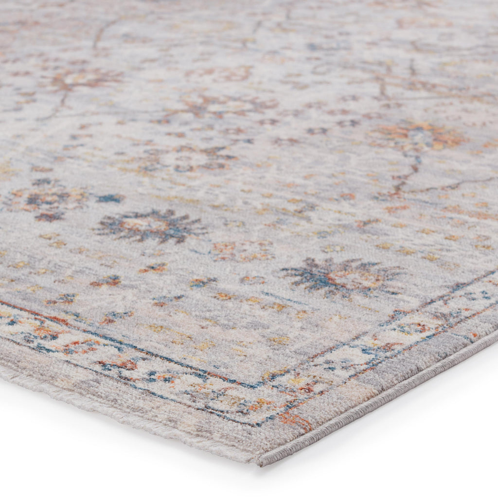 Vibe By Jaipur Living Katalia Trellis Gray/ Rust Area Rug (9'3"X13'3")