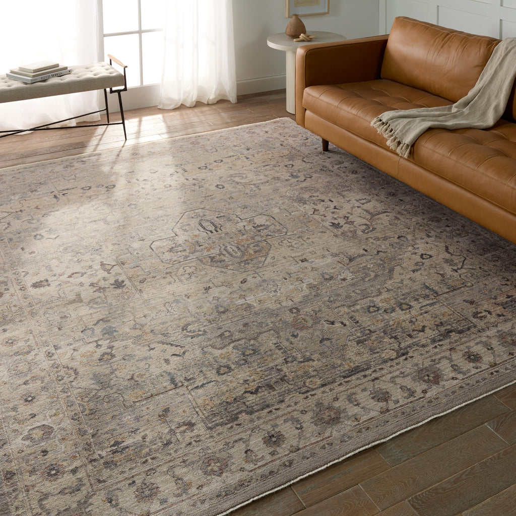 Vibe By Jaipur Living Starling Medallion Tan/ Cream Runner Rug (3'X12')