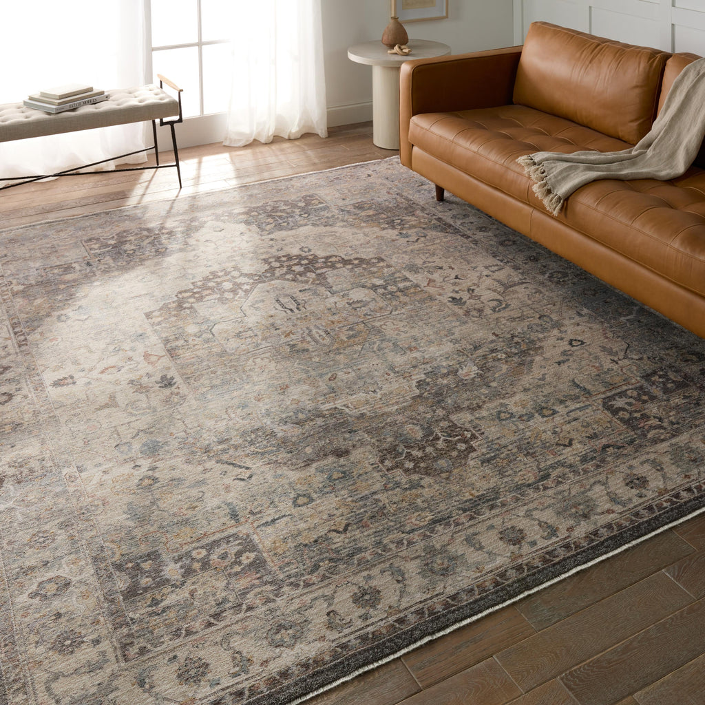 Vibe By Jaipur Living Starling Medallion Tan/ Brown Area Rug (3'11"X6')