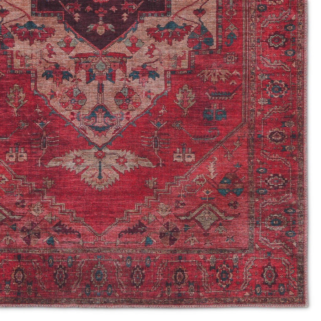 Vibe By Jaipur Living Monroe Medallion Red/ Brown Runner Rug (3'X8')