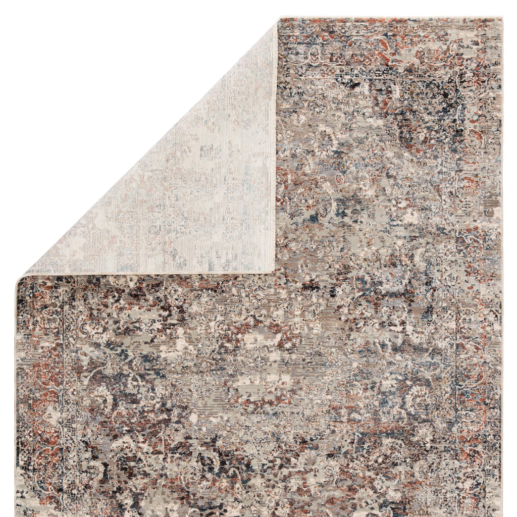 Jaipur Living Niran Medallion Gray/ Rust Area Rug (4'X6')