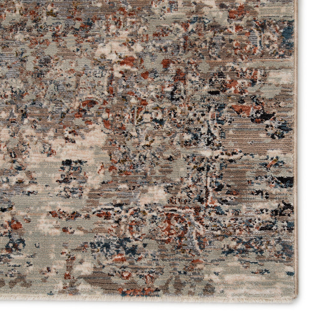 Jaipur Living Niran Medallion Gray/ Rust Area Rug (4'X6')