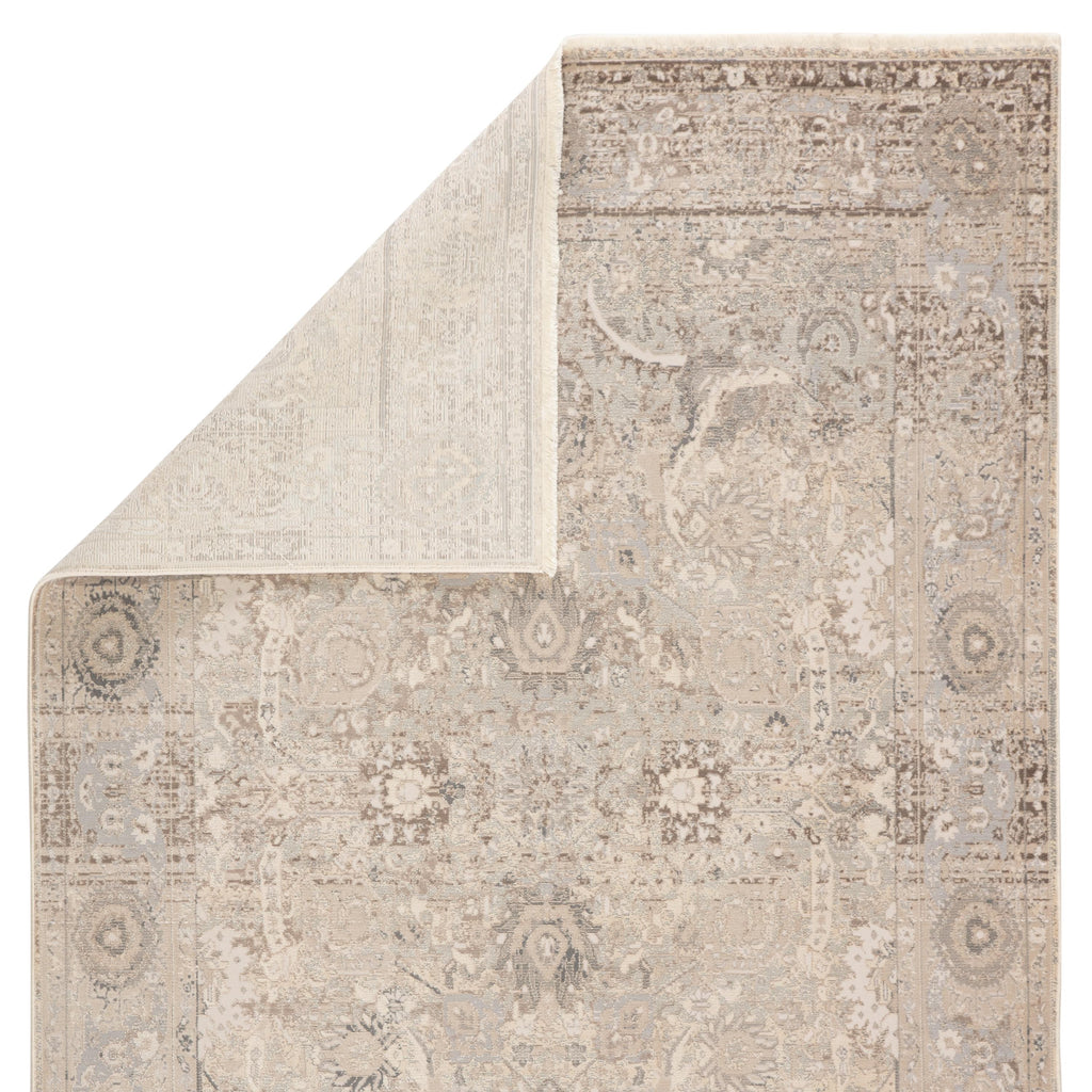 Jaipur Living Baptiste Oriental Gray/ Cream Area Rug (5'X7'6")