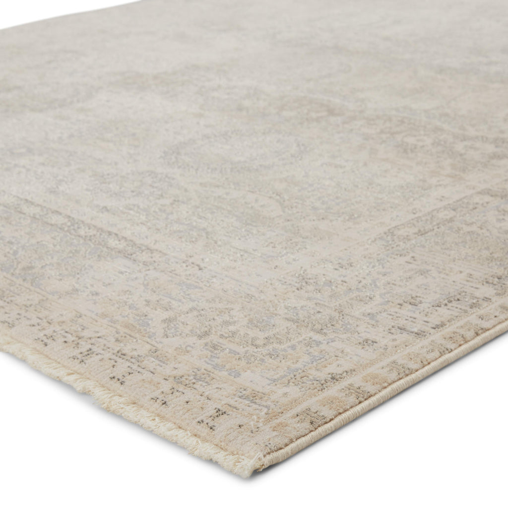 Jaipur Living Michon Oriental Gray/ Cream Runner Rug (2'6"X12')