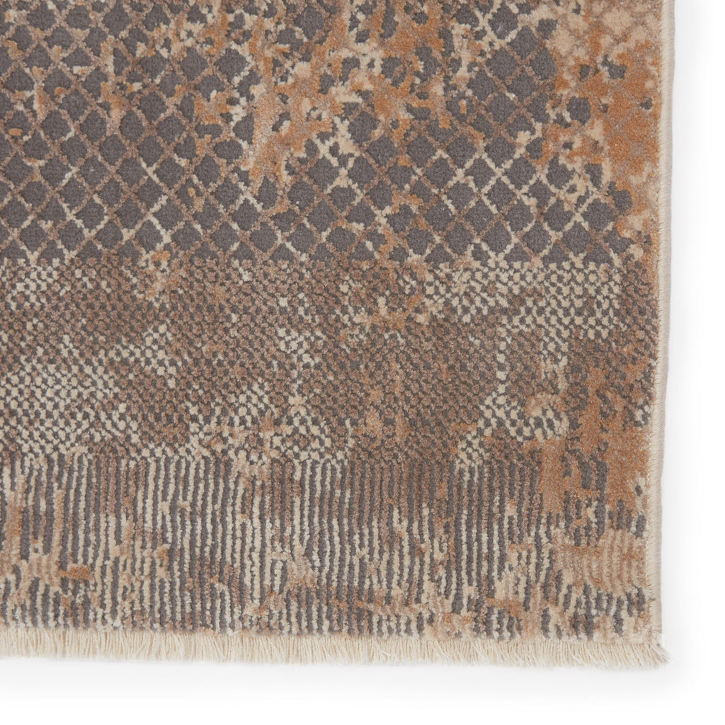 Jaipur Living Ezri Tribal Gray/ Tan Runner Rug (2'6"X8')