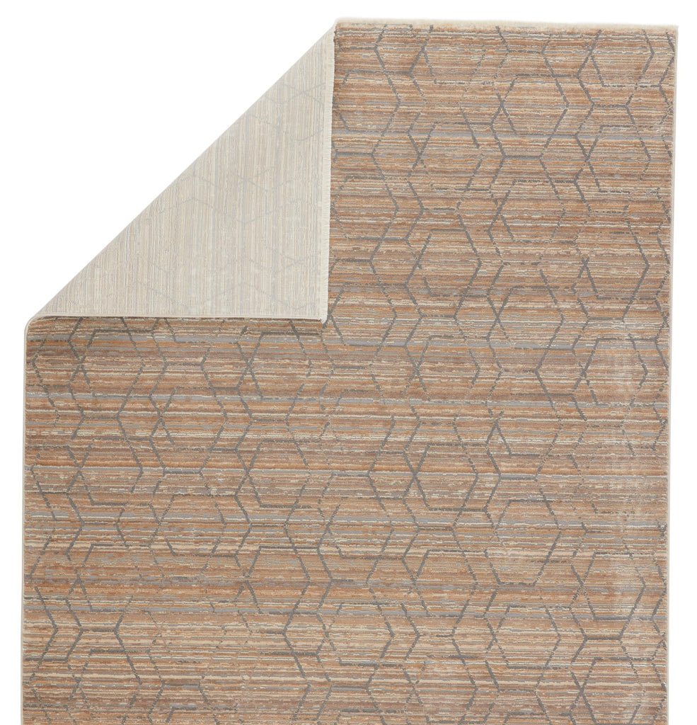 Jaipur Living Cavendish Trellis Tan/ Gray Runner Rug (2'6"X8')