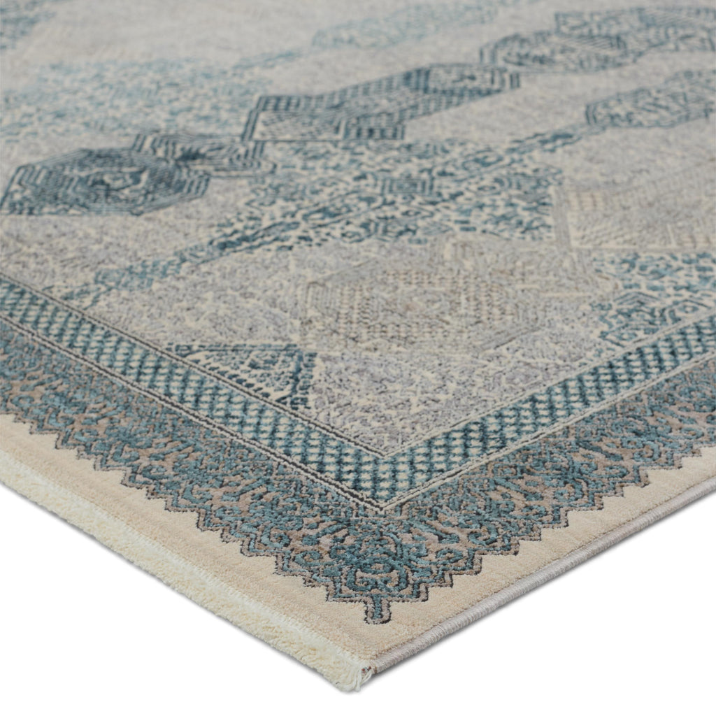 Jaipur Living Beaumont Trellis Blue/ Tan Area Rug (10'X13')