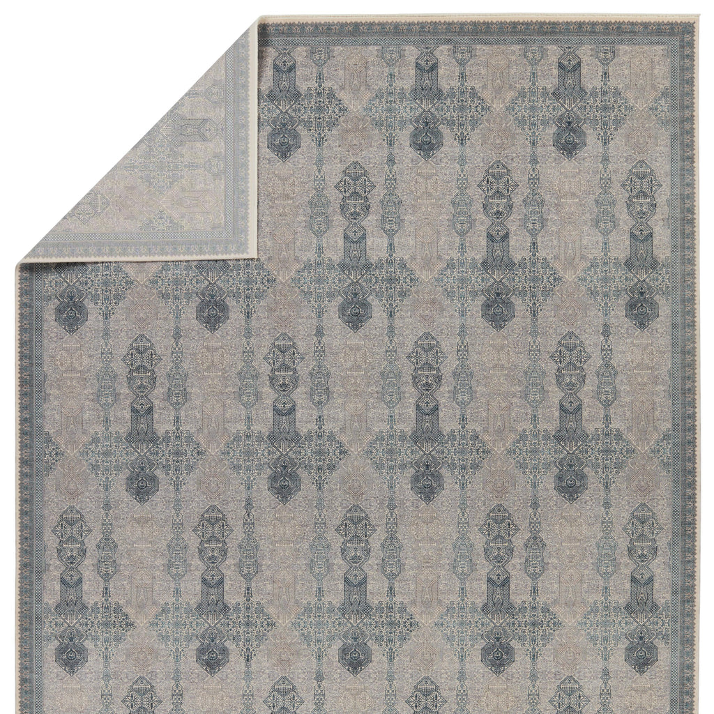 Jaipur Living Beaumont Trellis Blue/ Tan Area Rug (10'X13')