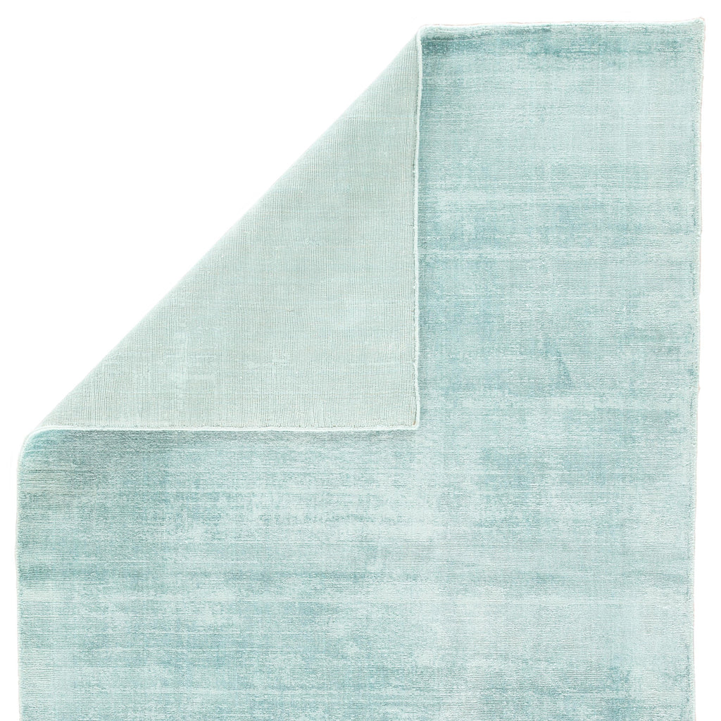 Jaipur Living Yasmin Handmade Solid Aqua Area Rug (12'X15')