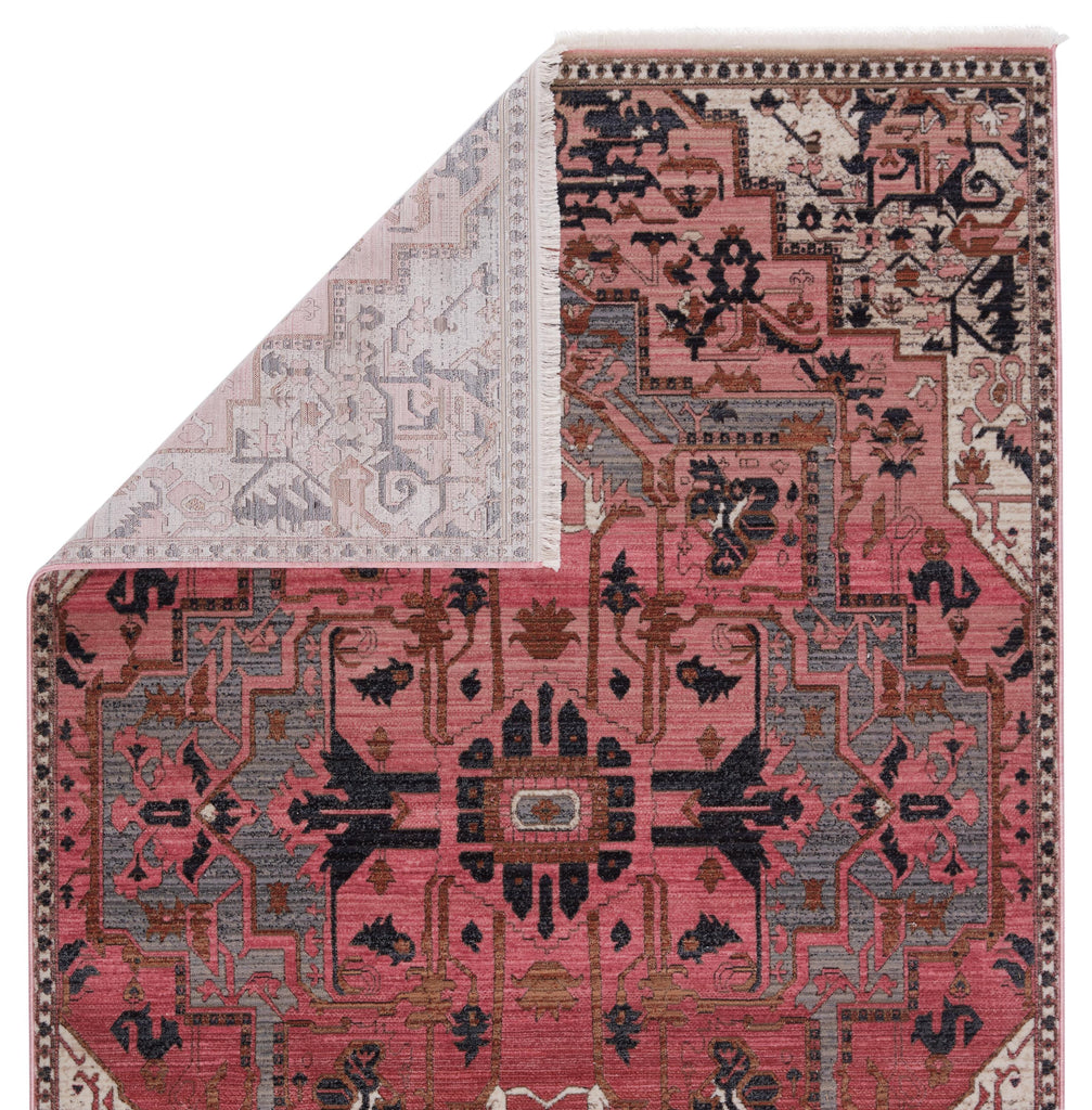 Vibe By Jaipur Living Bellona Medallion Pink/ Gray Area Rug (5'X8')