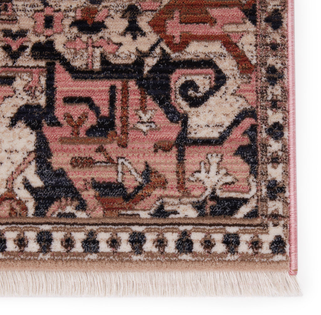 Vibe By Jaipur Living Bellona Medallion Pink/ Gray Area Rug (8'X10'6")