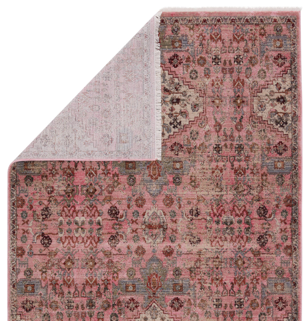 Vibe By Jaipur Living Kerta Medallion Pink/ Beige Area Rug (5'X8')