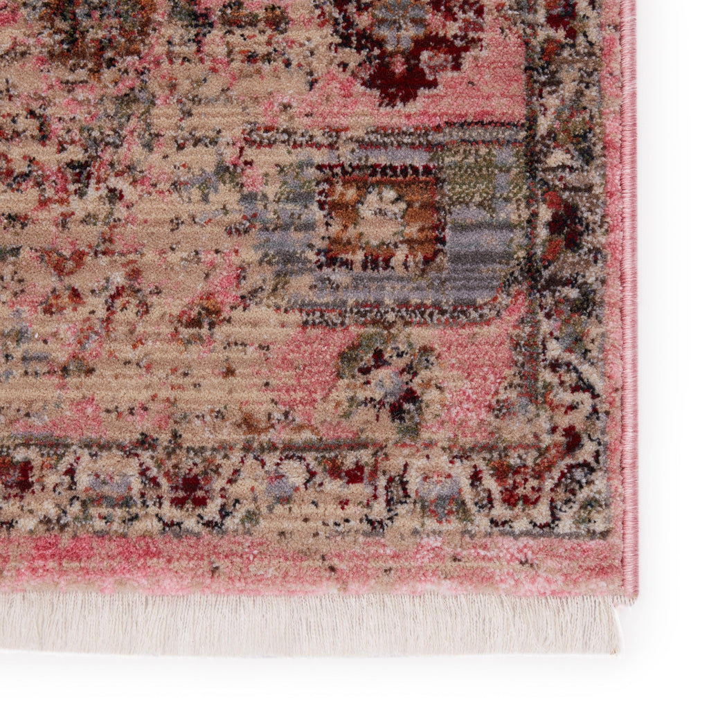 Vibe By Jaipur Living Kerta Medallion Pink/ Beige Area Rug (5'X8')