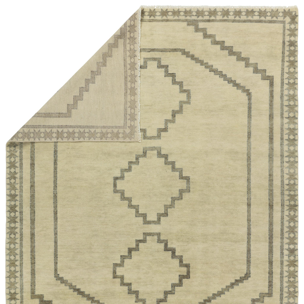 Jaipur Living Paphos Hand-Knotted Medallion Green/ Gray Area Rug (10'X14')