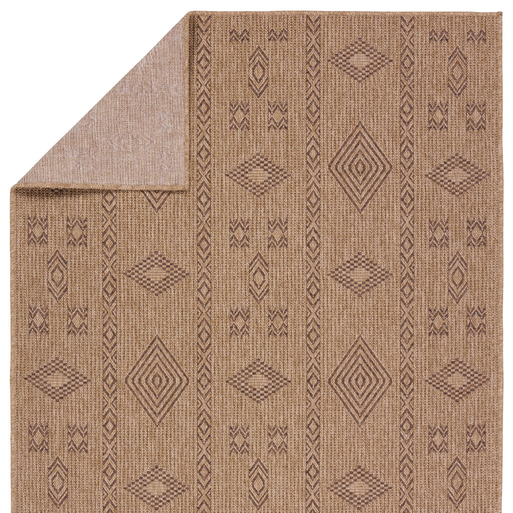 Vibe By Jaipur Living Sahel Indoor/Outdoor Tribal Brown Area Rug (5'X8')