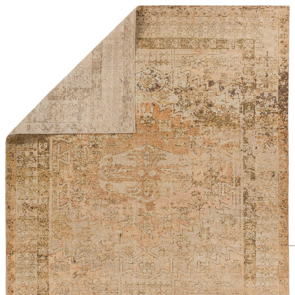 Jaipur Living Elinor Hand-Knotted Medallion Brown/ Terracotta Area Rug (6'X9')