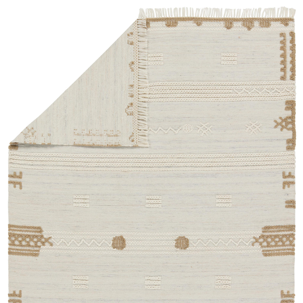 Jaipur Living Noble Handmade Indoor/Outdoor Tribal Ivory/ Brown Area Rug (2'X3')