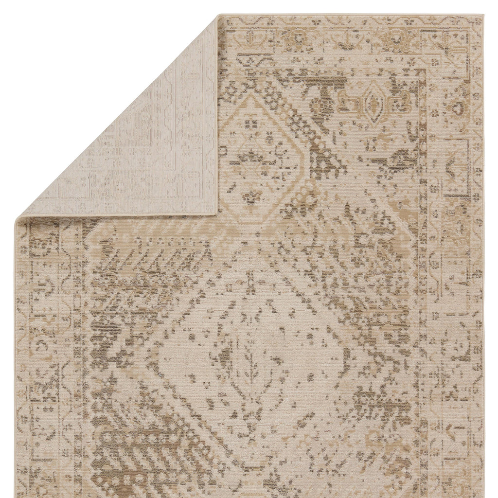 Vibe By Jaipur Living Rush Indoor/Outdoor Medallion Beige/ Tan Area Rug (2'6"X4')