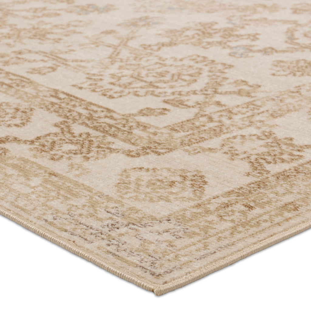 Vibe By Jaipur Living Salerno Indoor/Outdoor Medallion Gold/ Ivory Area Rug (8'X10')