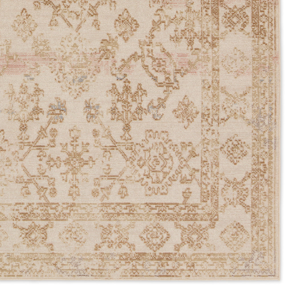 Vibe By Jaipur Living Salerno Indoor/Outdoor Medallion Gold/ Ivory Area Rug (8'X10')